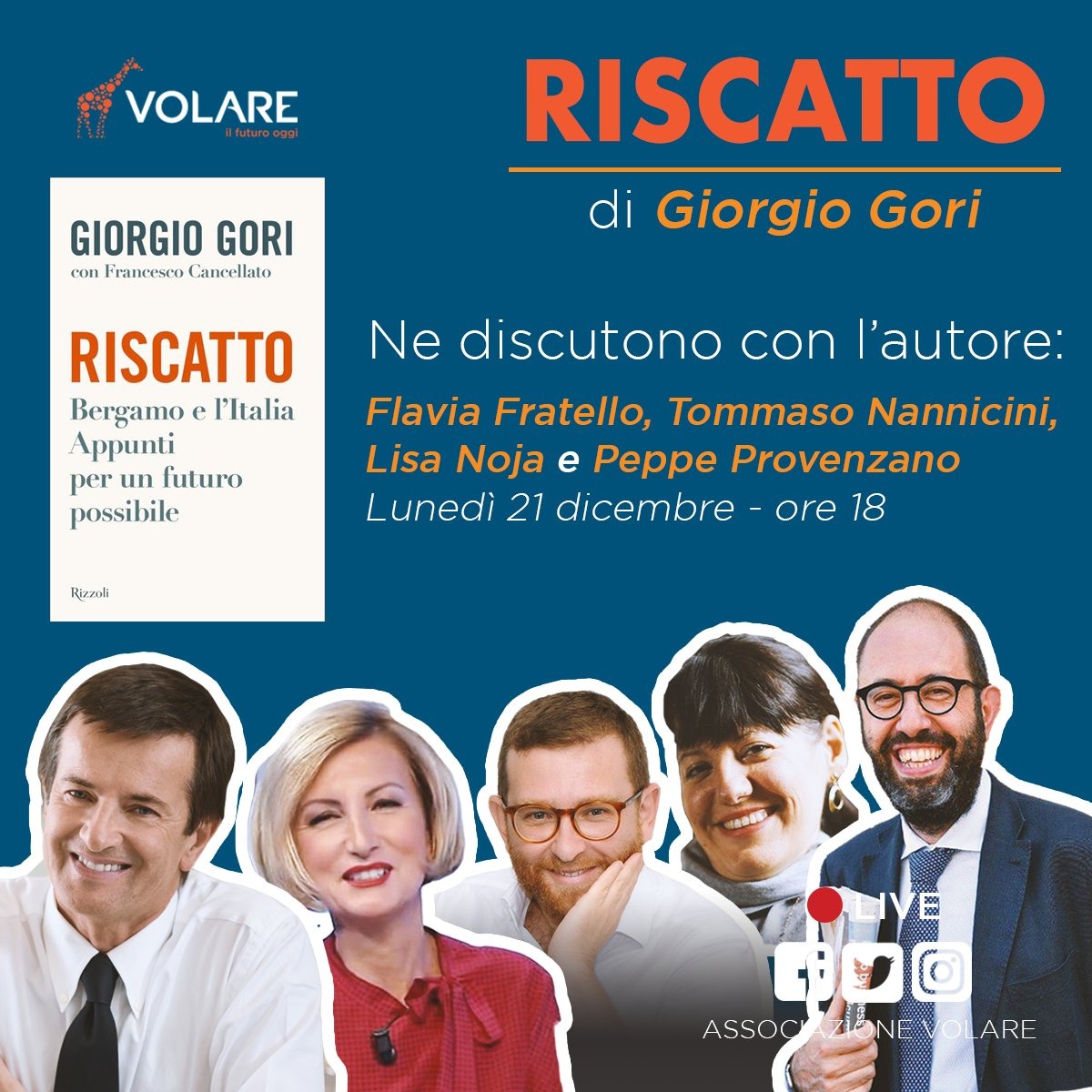 Presentazione del libro: "Riscatto"